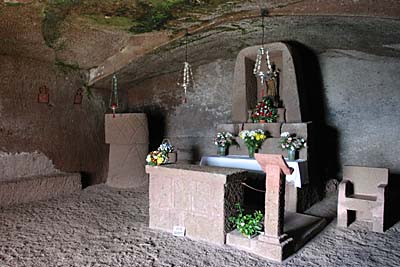 Höhlenkirche Virgen de la Cuevita in Artenara