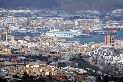 Gran Canaria - Inselhauptstadt und Hafenstadt - Las Palmas de Gran Canaria