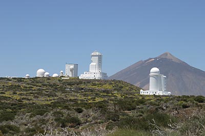 Teneriffa Observatorium Izaña und der h�chste Berg Spaniens