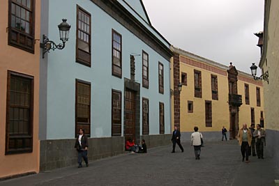 In der Altstadt von La Laguna