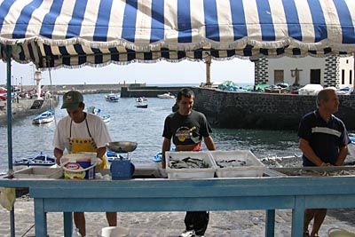 Fischverkauf am Hafen - Puerto de la Cruz - Teneriffa
