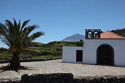 Kapelle oberhalb von Erjos; - Teneriffa