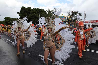 Karnevalsumzug auf Teneriffa