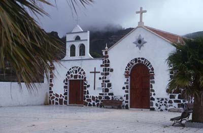 Teneriffa Kirche bei Valle de Arriba
