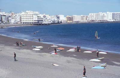 Teneriffa Am Strand von El Medano