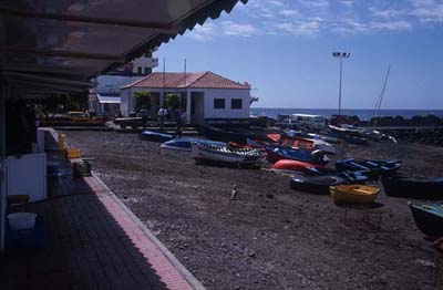 Teneriffa Hafen von Las Galletas