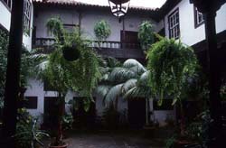 Patio der Casa Cristobal de Franchy - La Orotava