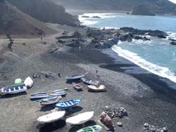 Fischerstrand von El Golfo