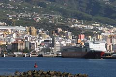 Hafen der Inselhauptstadt Santa Cuz de La Palma