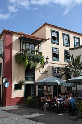 Restaurant mit Freisitz in Santa Cruz de La Palma
