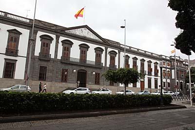 Verwaltungsgebäude an der Plaza Weyler - Santa Cruz de Tenerife