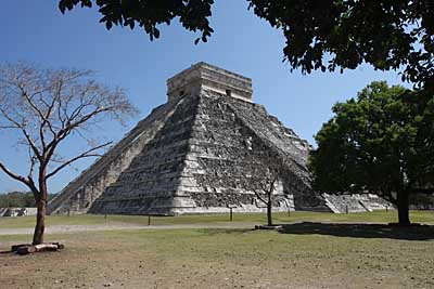 Pyramide des Kukulk�n - Chich�n Itz� - Mexiko