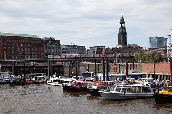 Hamburg - Blick nach St. Pauli