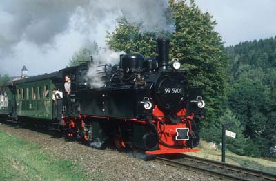Harzquerbahn: 99 5901 in Sorge