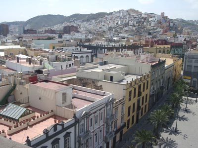Blick über die Dächer der Altstadt Vegueta - Las Palmas - Gran Canaria