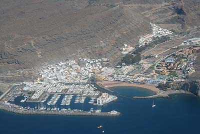 Puerto de Mogan - Luftaufnahme