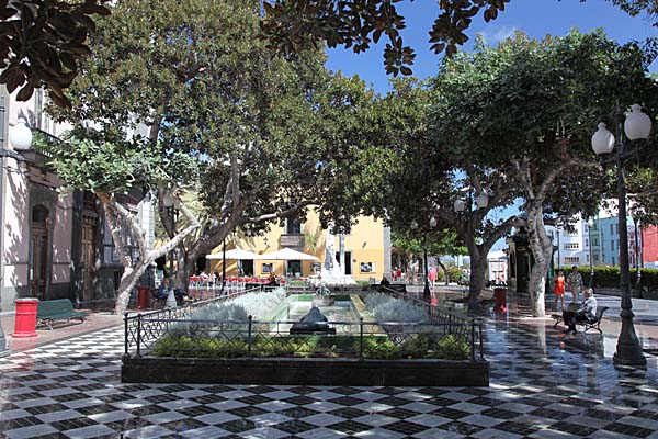 Gran Canaria - Plaza Hurtado de Mendoza - Las Palmas de Gran Canaria