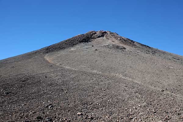 Blick zum Gipfel des Teide