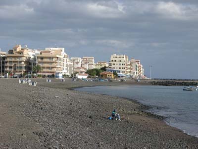 Strand in Las Galletas - Teneriffa