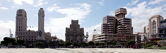 Platz Plaza de España - Santa Cruz de Tenerife