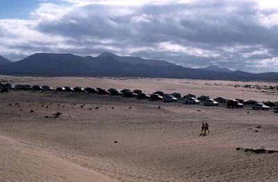 Dünen von Corralejo auf Fuerteventura