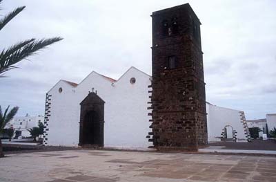 Pfarrkirche Iglesia de Nuestra Senora de la Candelaria auf Fuerteventura