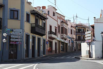 Verkehrsknotenpunkt Teror - Gran Canaria