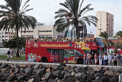 Touristenbus in Las Palmas