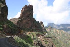 Felsen unterhalb des Roque Bentaiga - Gran Canaria