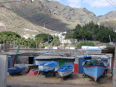 Am Fischerhafen in San Andres - Teneriffa