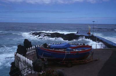 Teneriffa Fischerboot in El Pris