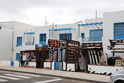 Surfshop in Caleta de Famara - Lanzarote