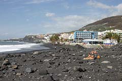 Am Strand von Puerto Naos - La Palma