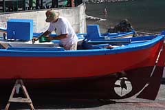 Vueltas - frische Farbe für das Boot