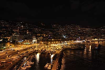 Funchal bei Nacht - Madeira