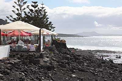 Restaurant direkt am Meer - El Golfo - Lanzarote