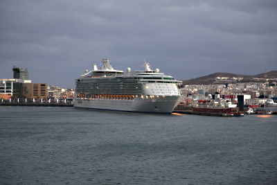 Independence of the Seas im Hafen von Las Palmas - Gran Canaria