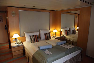 Unsere Junior-Suite auf Mein Schiff 1 auf Deck 12