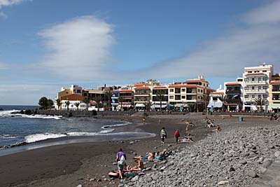 Am Strand von Valle Gran Rey - La Gomera