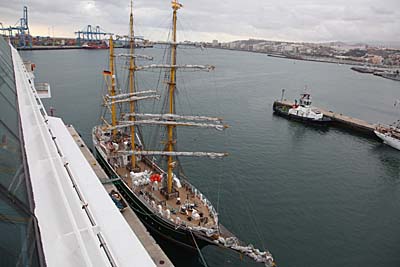 Segelschiff Alexander von Humboldt - Las Palmas - Gran Canaria