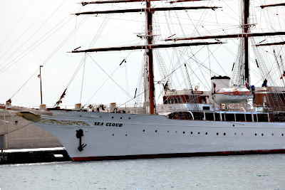 Sea Cloud im Hafen von Santa Cruz de Tenerife
