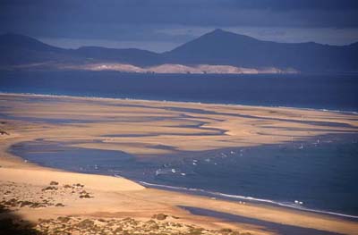 Fuerteventura - Playa de Sotavento im Abendlicht