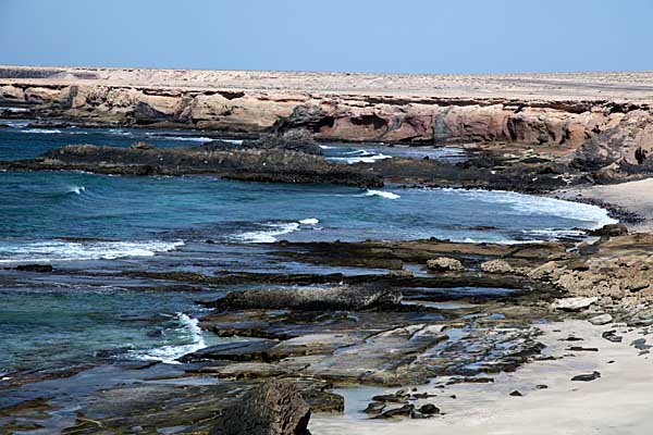 Küste bei Puerto de la Cruz nahe Punta de Jandia
