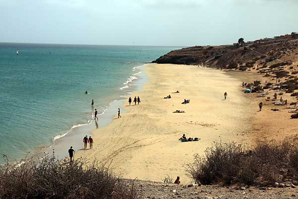 Playa Esmeralda bei Costa Calma