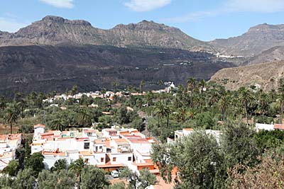 Blick auf Santa Lucia de Tirajana