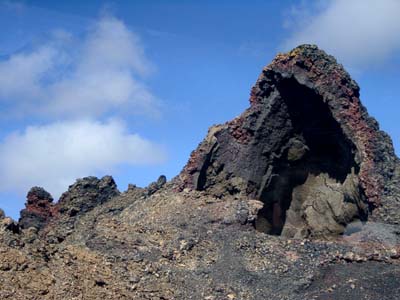 Lanzarote - Lava im Nationalpark Timanfaya