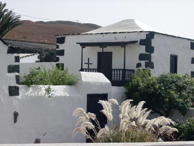 Lanzarote - ein typisch kanarisches Haus im Norden der Insel