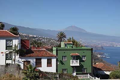 Teneriffa - Blick von El Sauzal zum Pico del Teide - ein grandioses Panorama