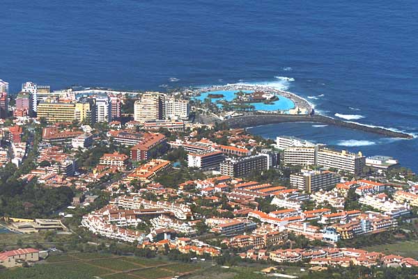 Blick auf Puerto de la Cruz - Teneriffa