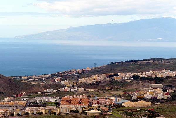 Blick vom Mirador La Centinela nach Valle de San Lorenzo